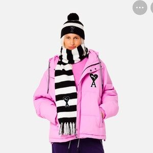 Ami Paris pink Puma edition Puffer jacket, xxsmall…fits like small